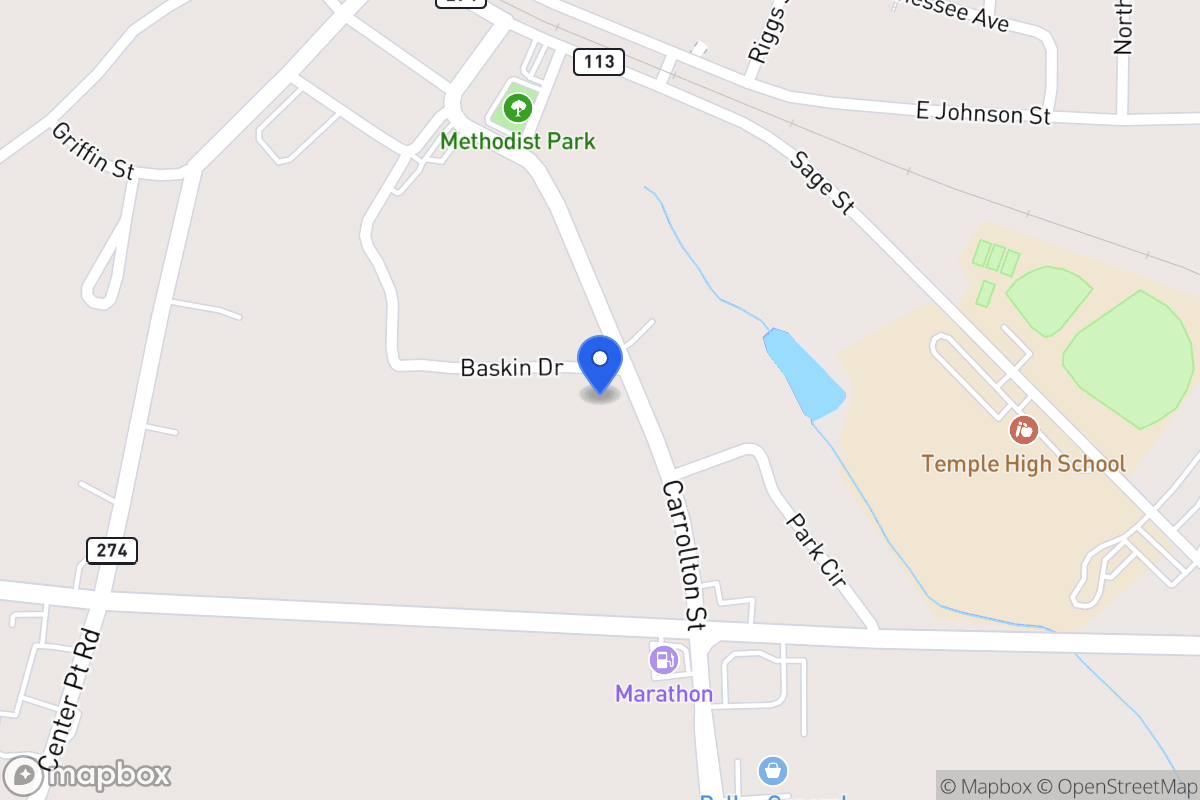 Map of 141 Carrollton St