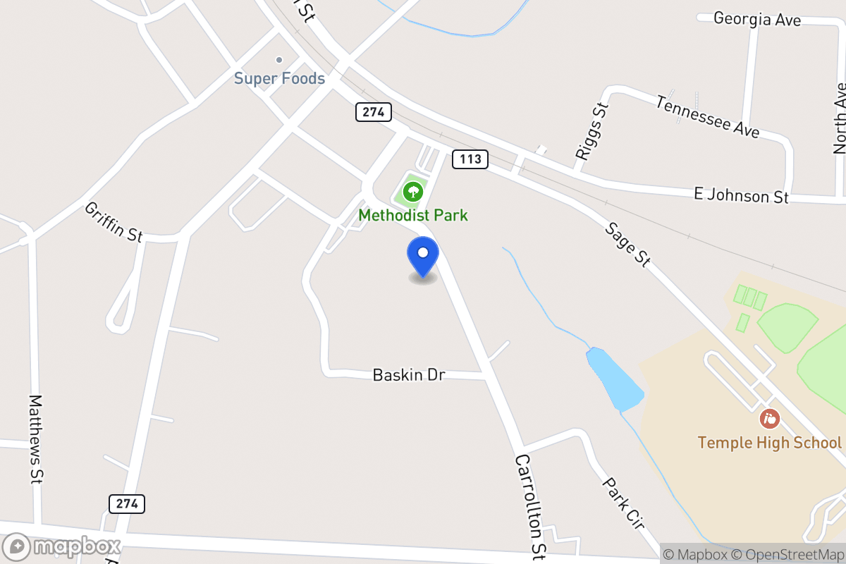Map of 85 Carrollton St