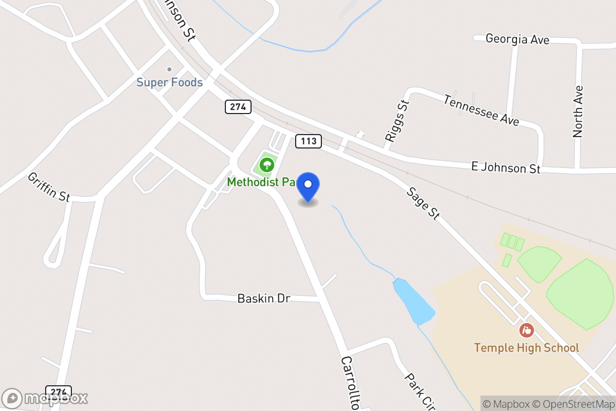 Map of 70 Carrollton St