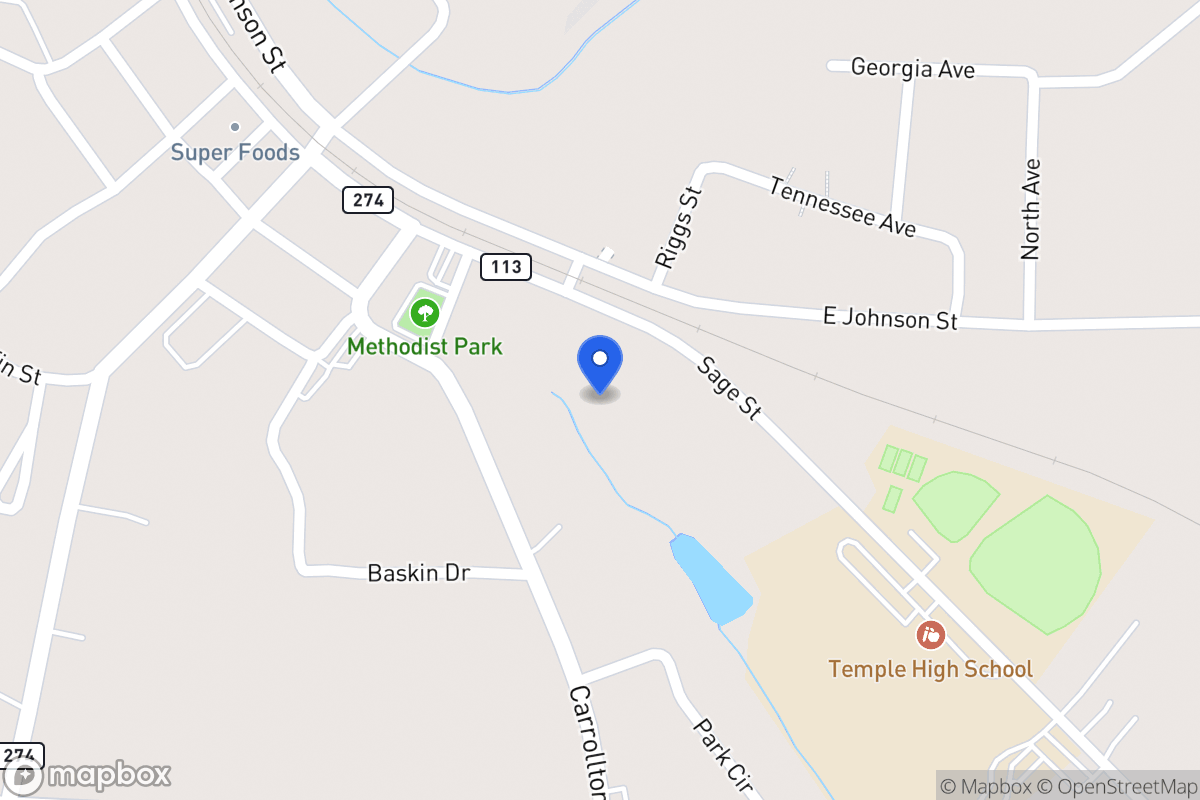 Map of 421 Sage St