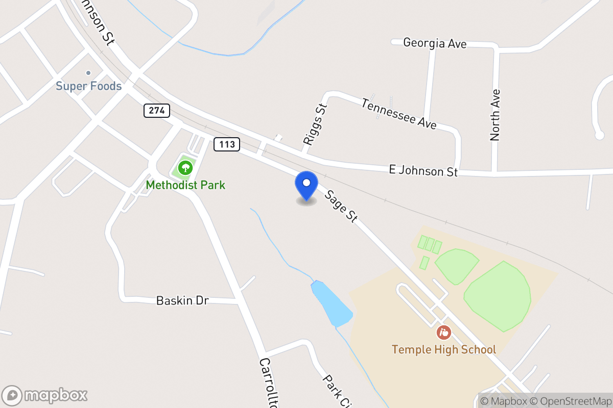 Map of 431 Sage St