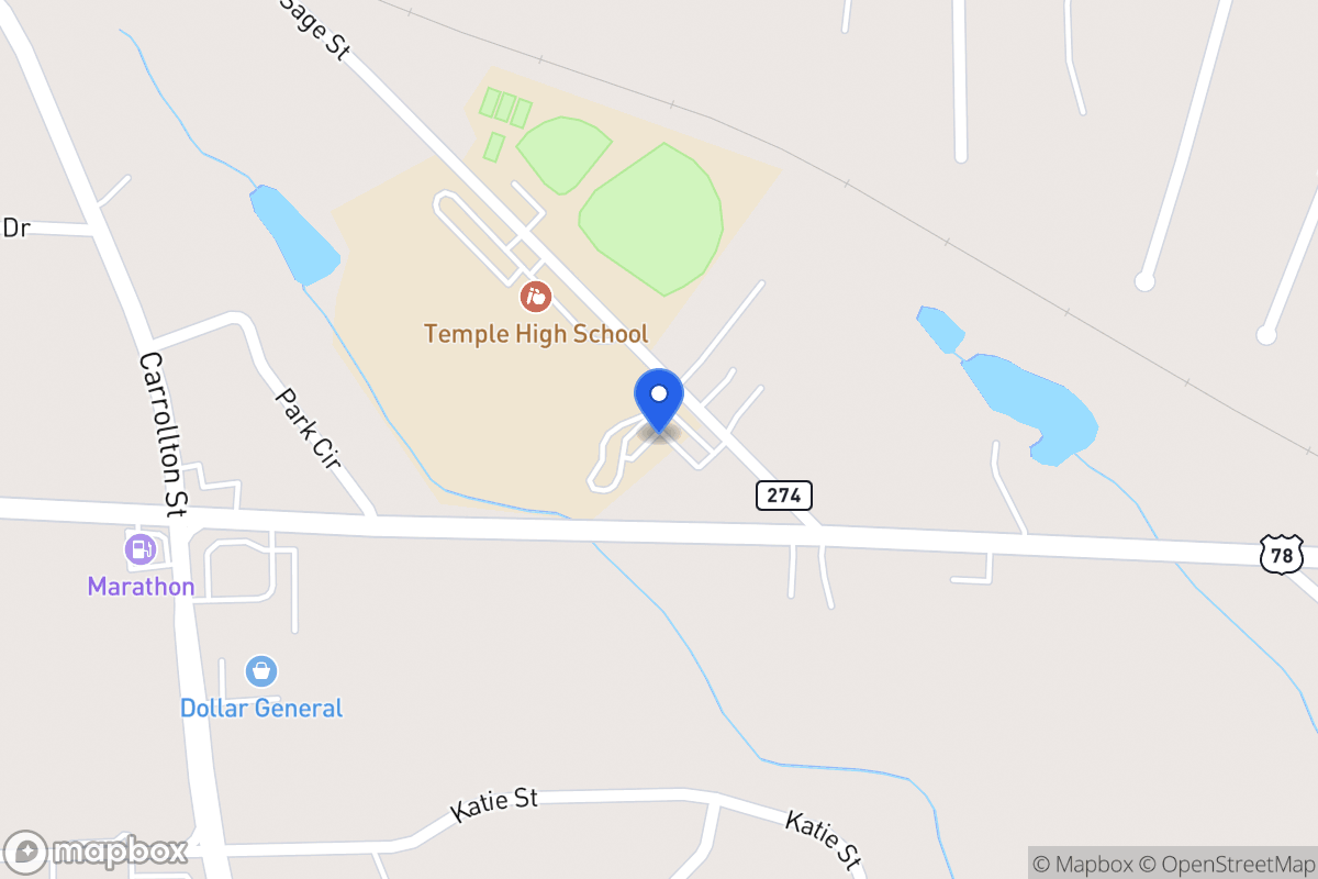 Map of 609 Sage St