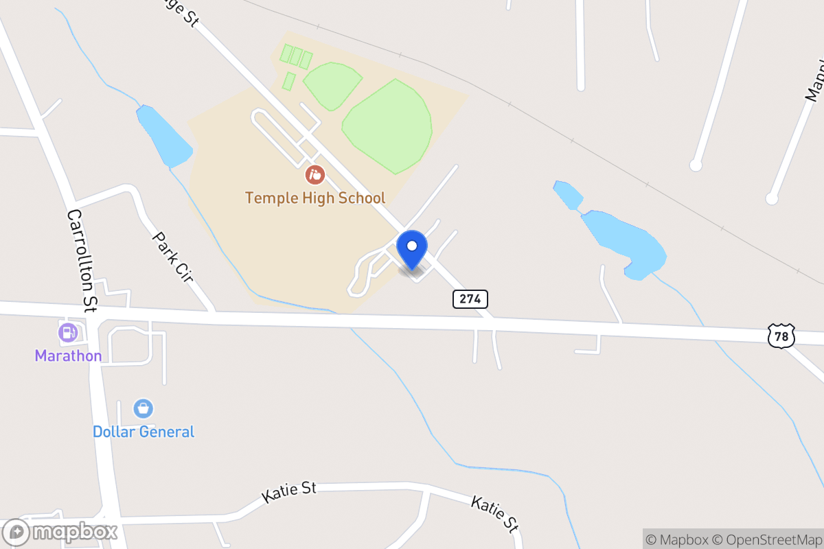Map of 629 Sage St
