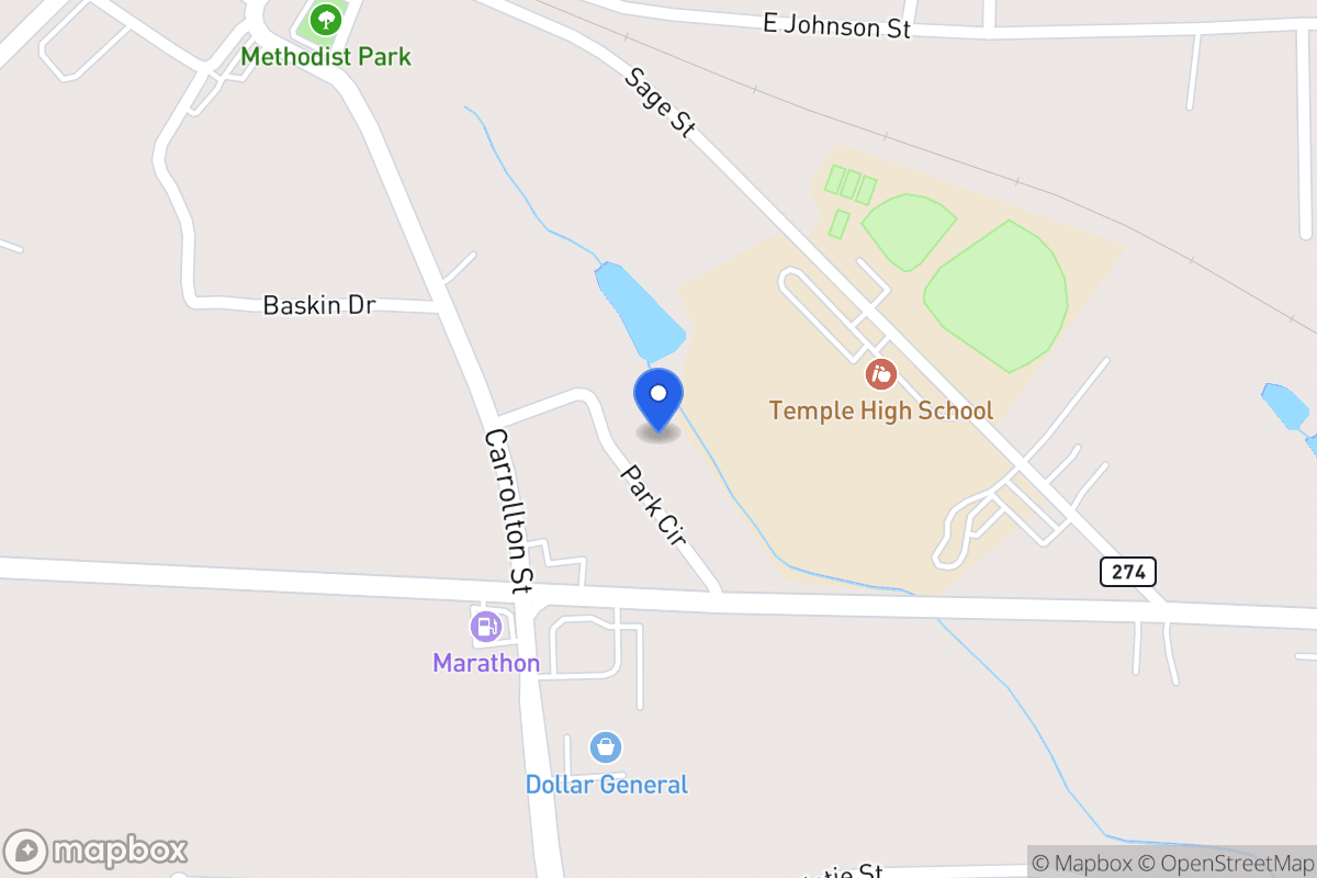 Map of 50 Park Cir