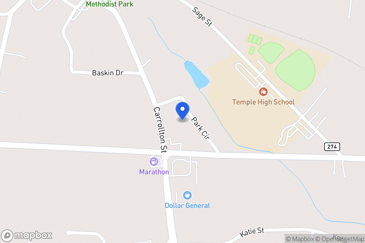 Map of 43 Park Cir