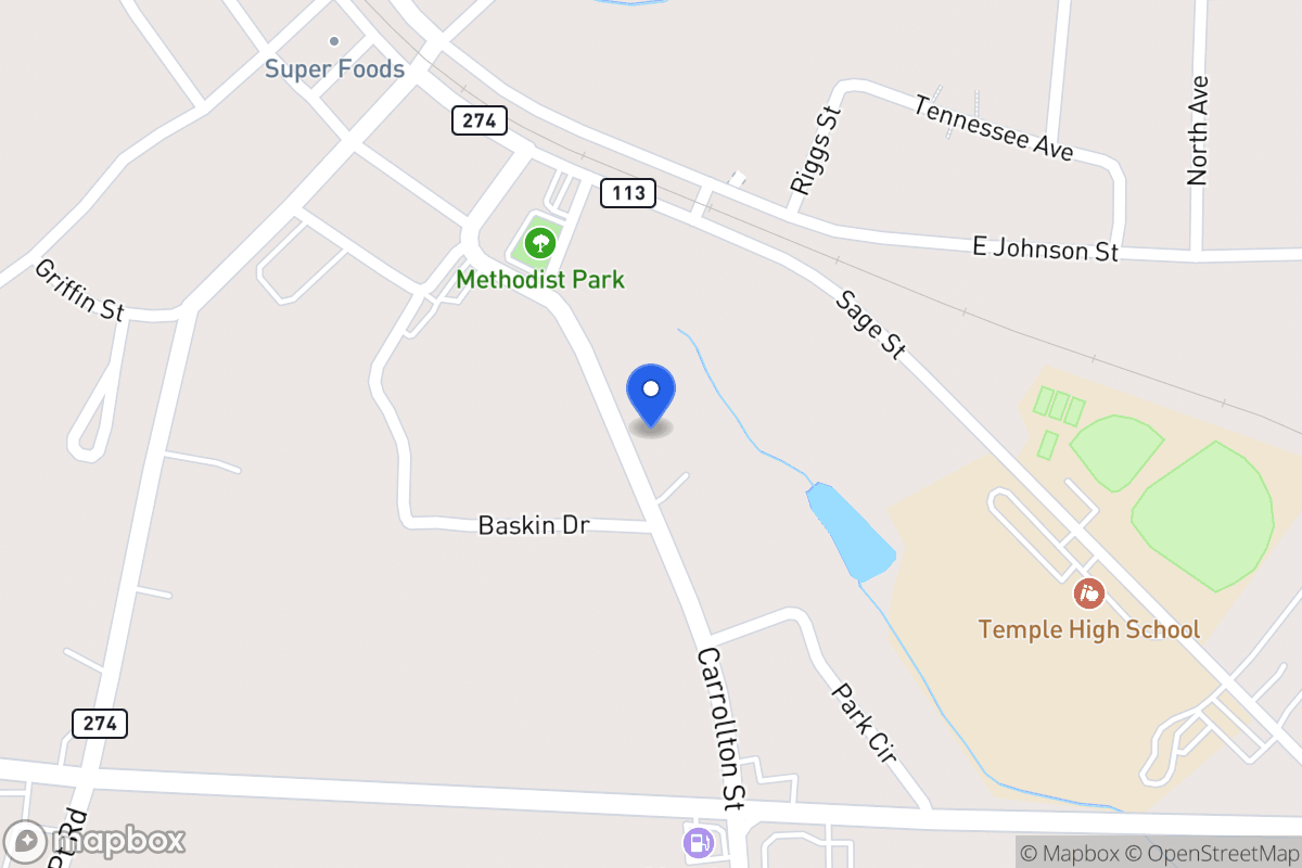 Map of 108 Carrollton St