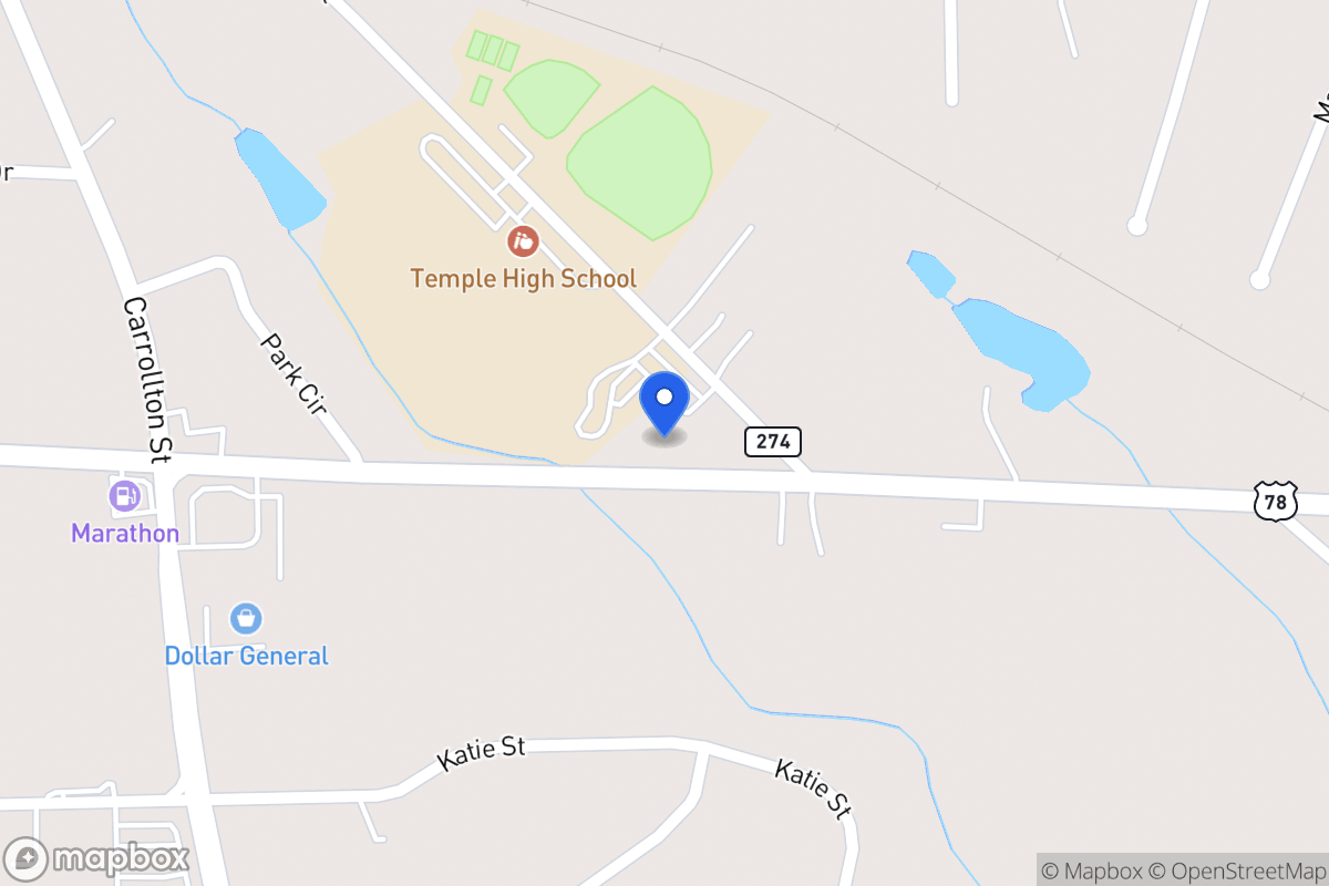 Map of 156 E 78 Hwy