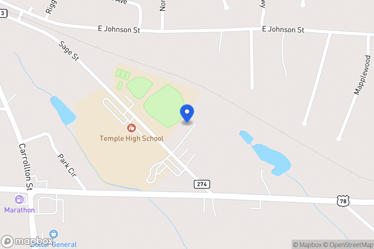 Map of 598 Sage St