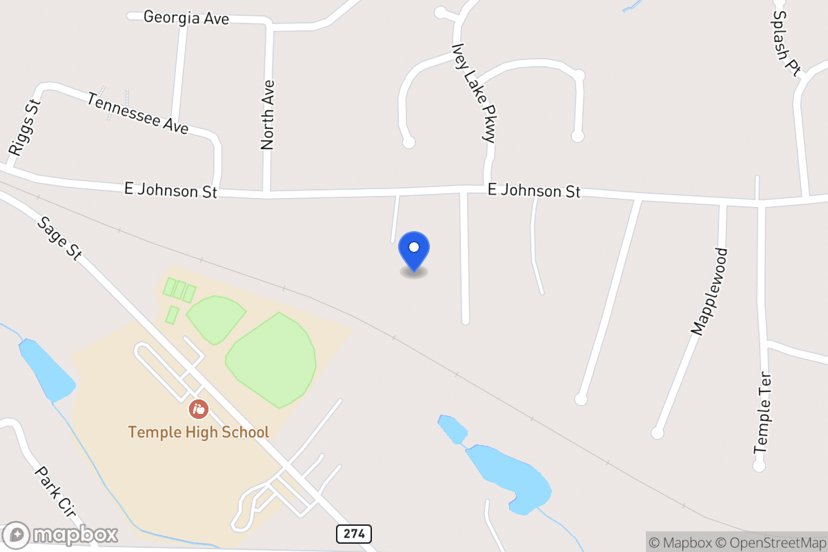 Map of 303 E Johnson St
