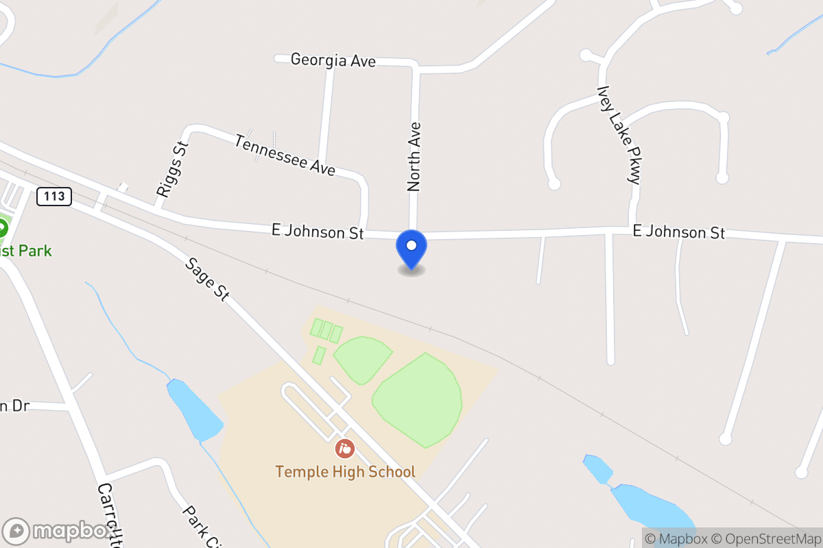 Map of 235 E Johnson St