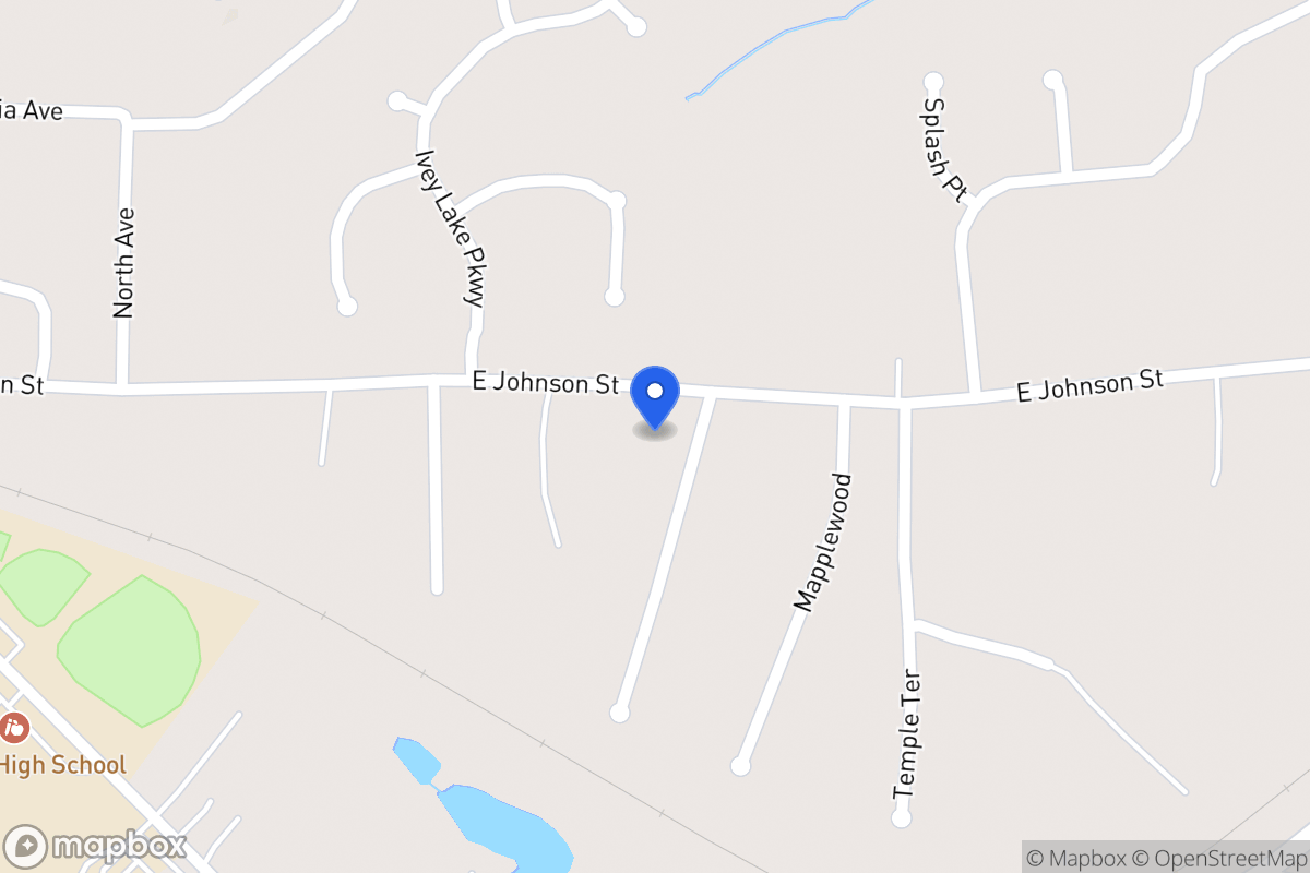 Map of 405 E Johnson St