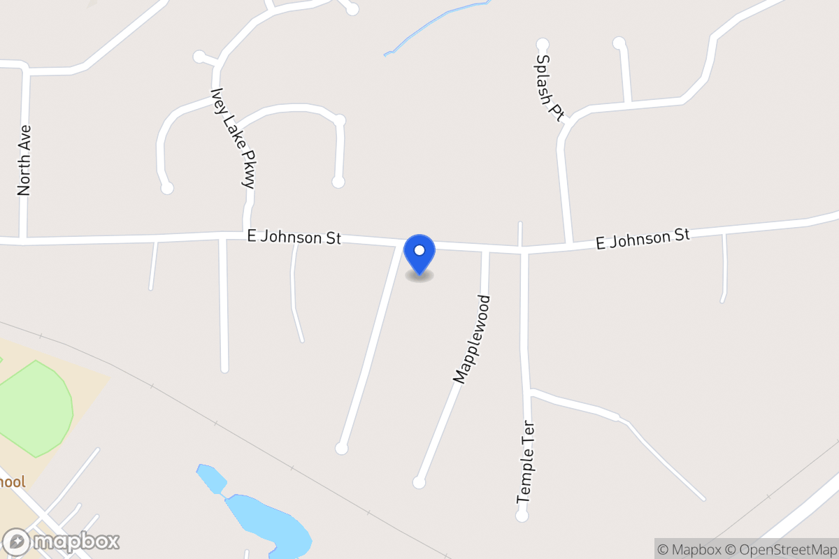 Map of 425 E Johnson St