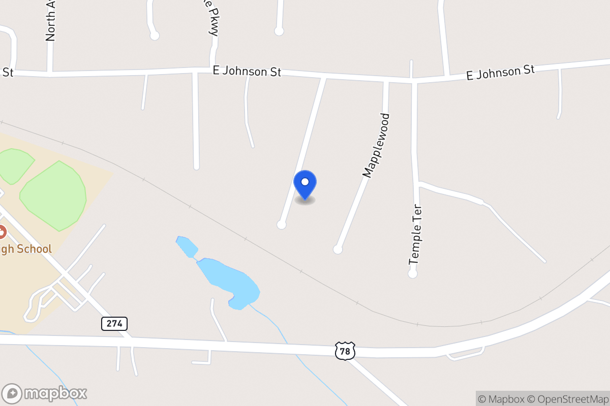Map of 74 South St