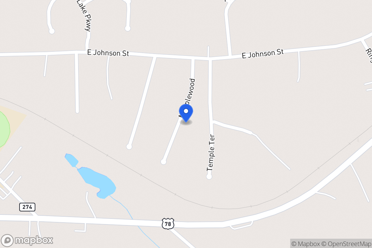 Map of 120 Maplewood Dr