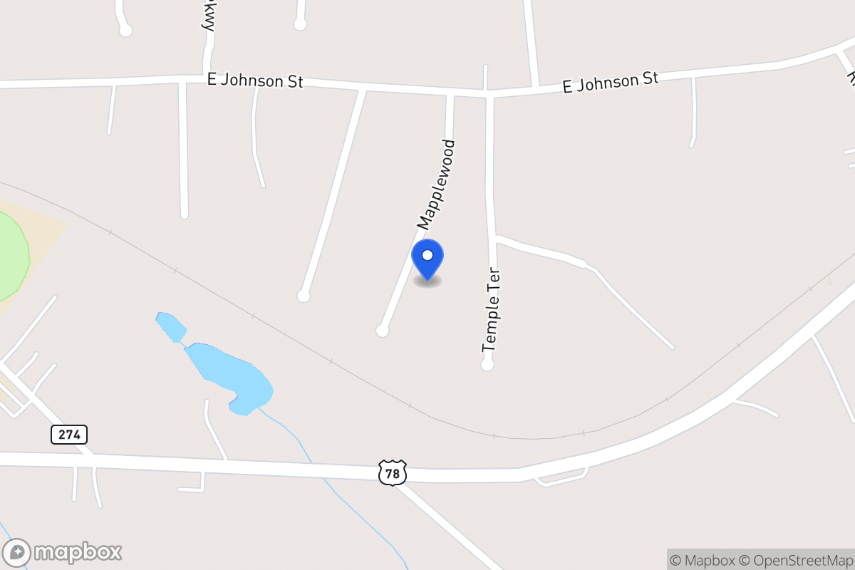 Map of 124 Maplewood Dr