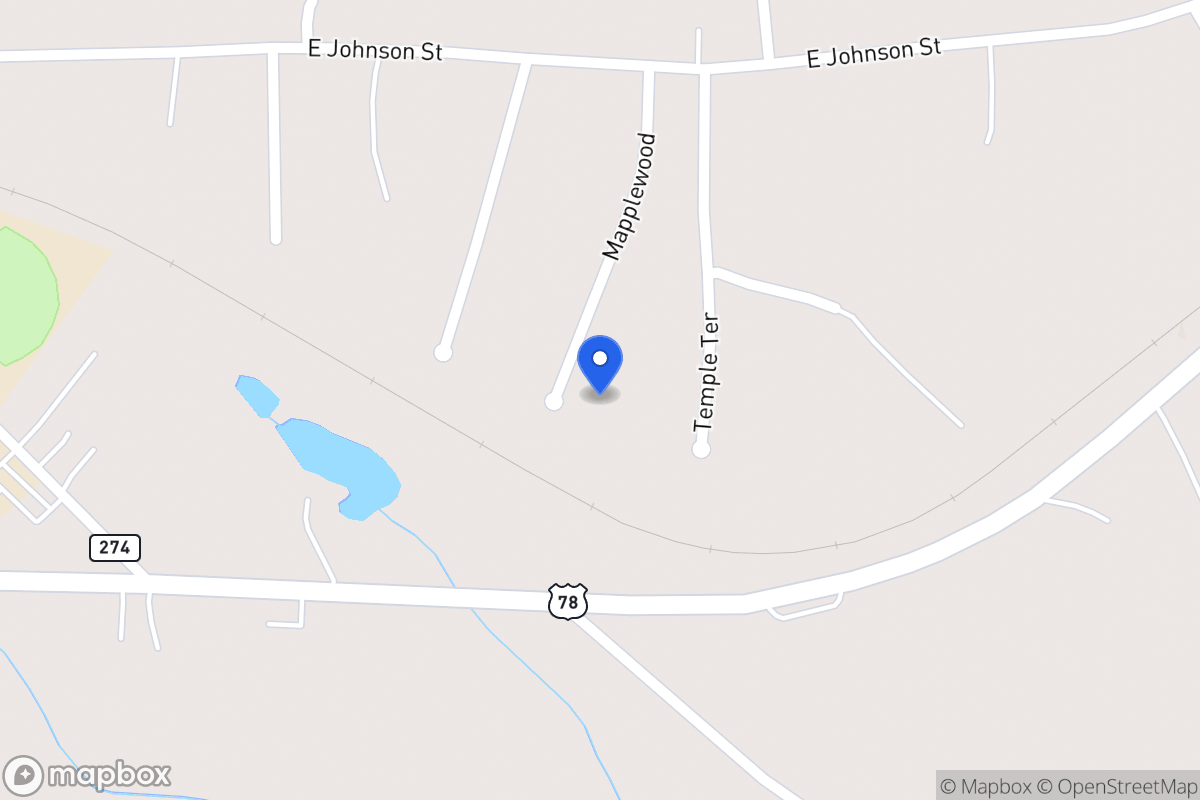 Map of 136 Maplewood Dr