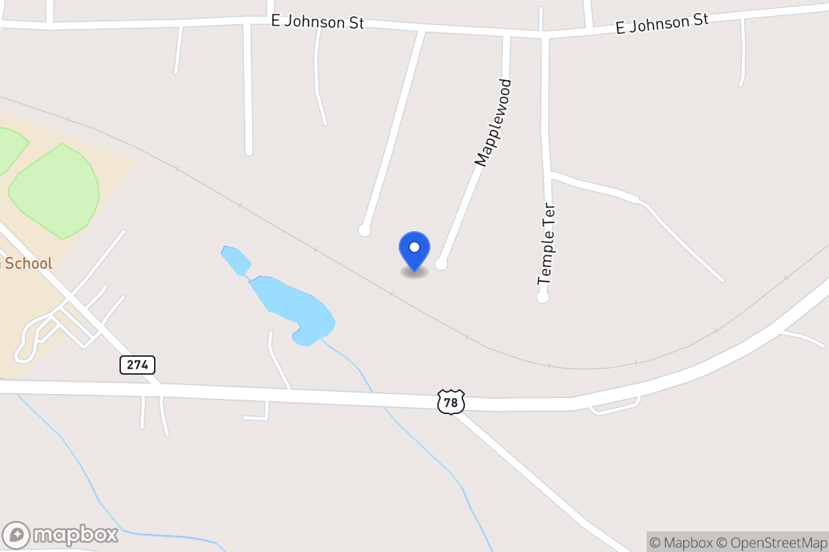 Map of 141 Maplewood Dr