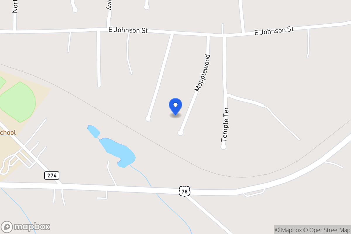Map of 133 Maplewood Dr