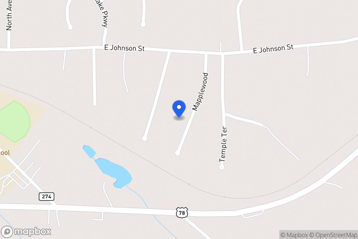 Map of 125 Maplewood Dr