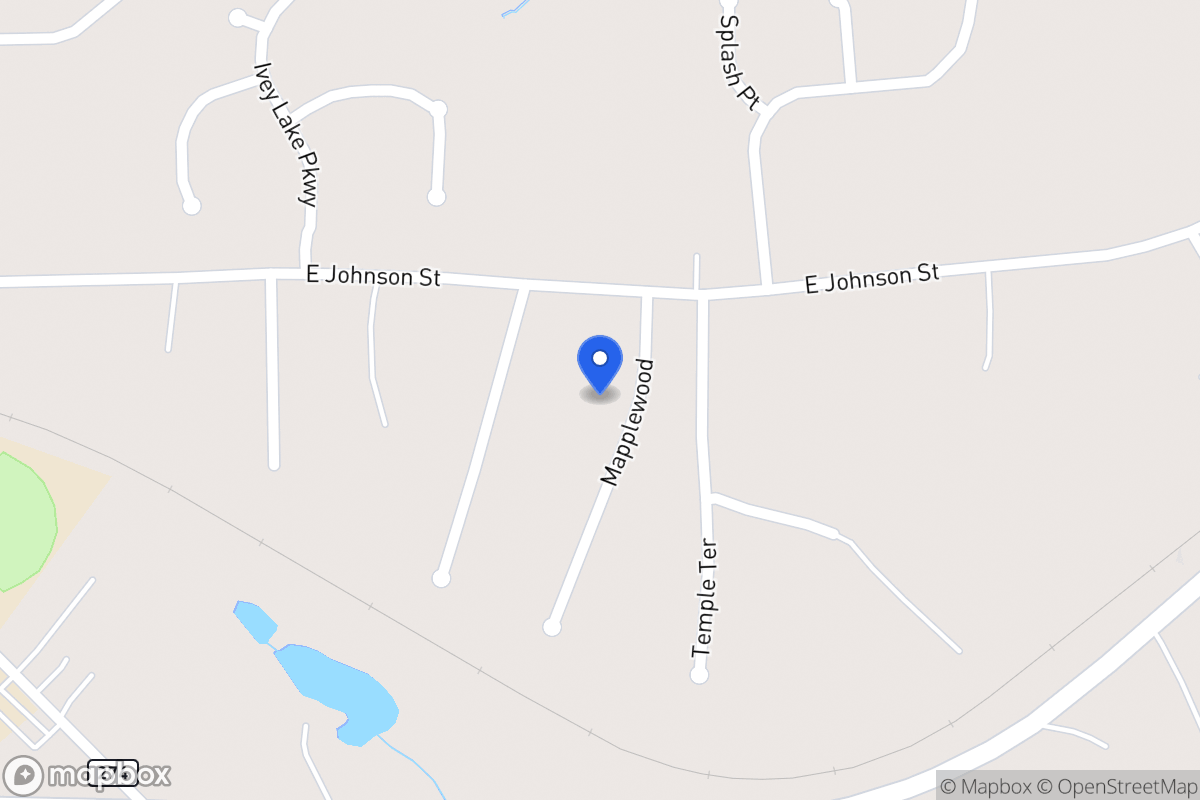 Map of 109 Maplewood Dr
