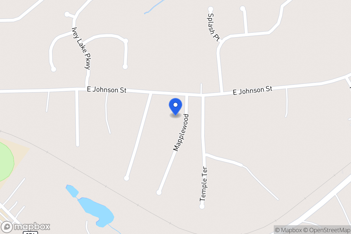 Map of 105 Maplewood Dr