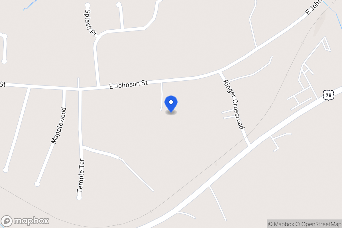 Map of 587 E Johnson St