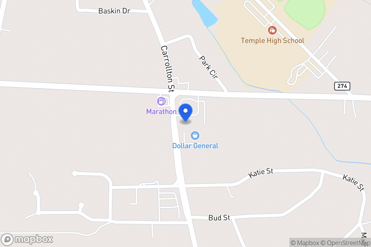 Map of 258 Carrollton St
