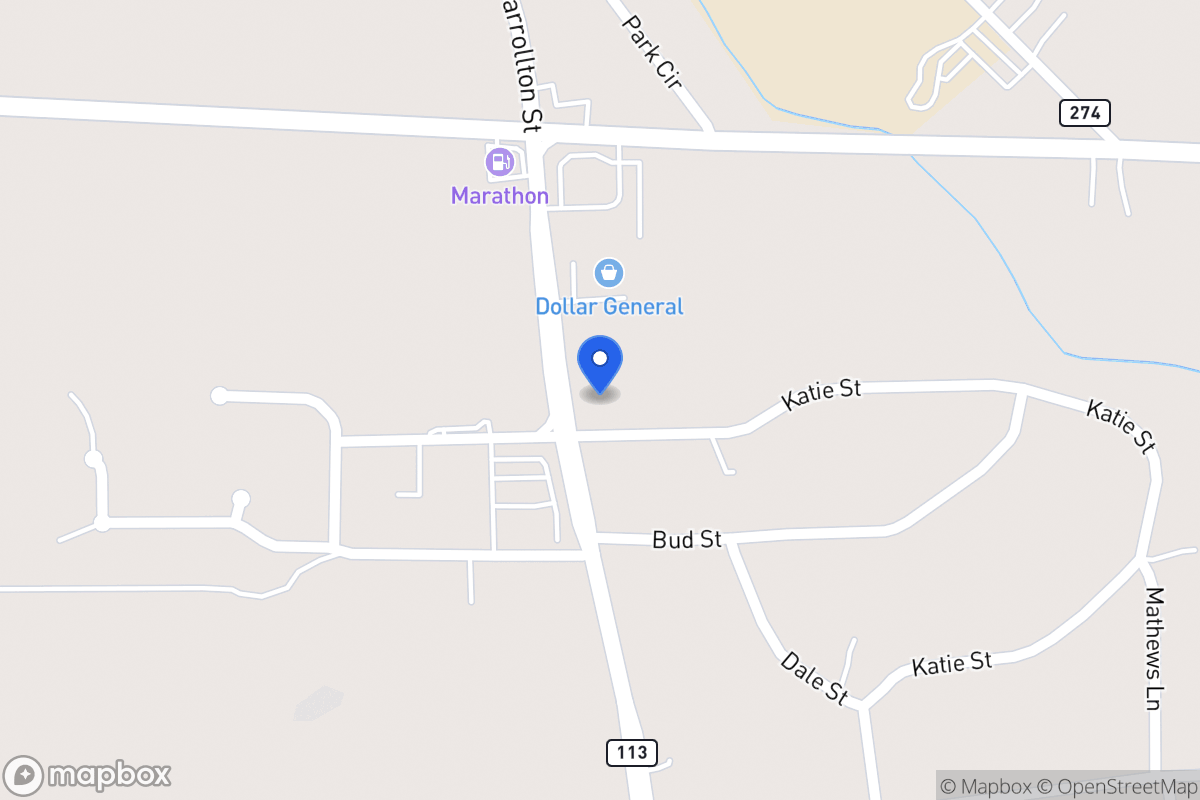 Map of 12 Katie St