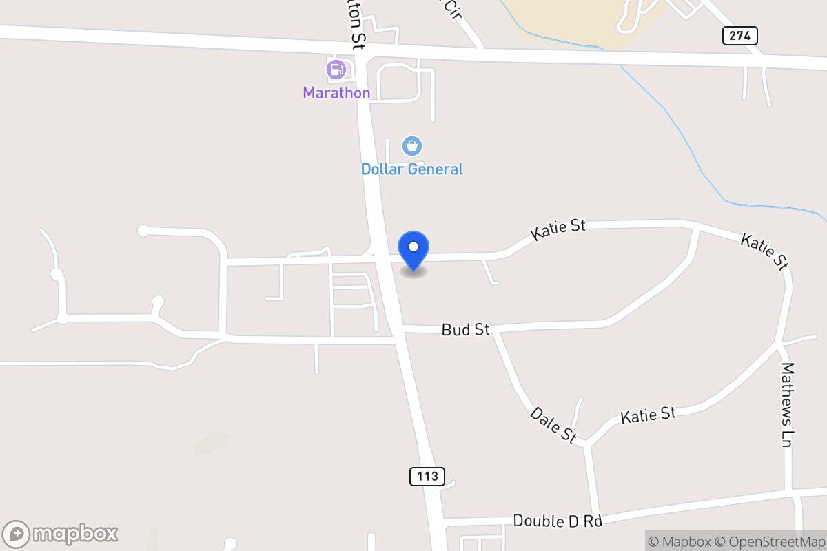 Map of 332 Carrollton St