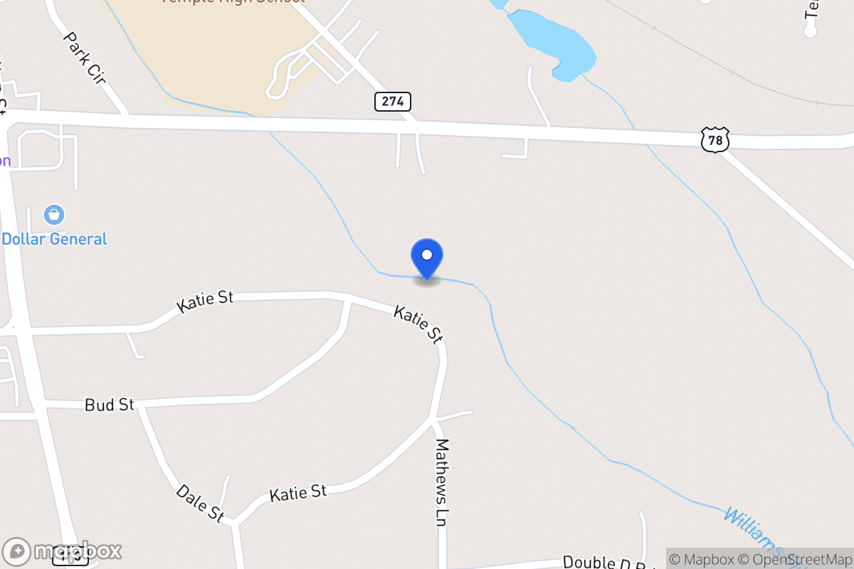 Map of 176 Katie St