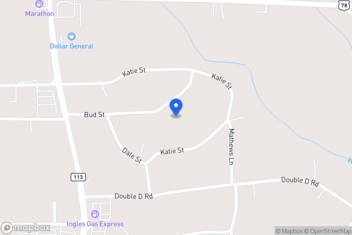 Map of 111 Bud St