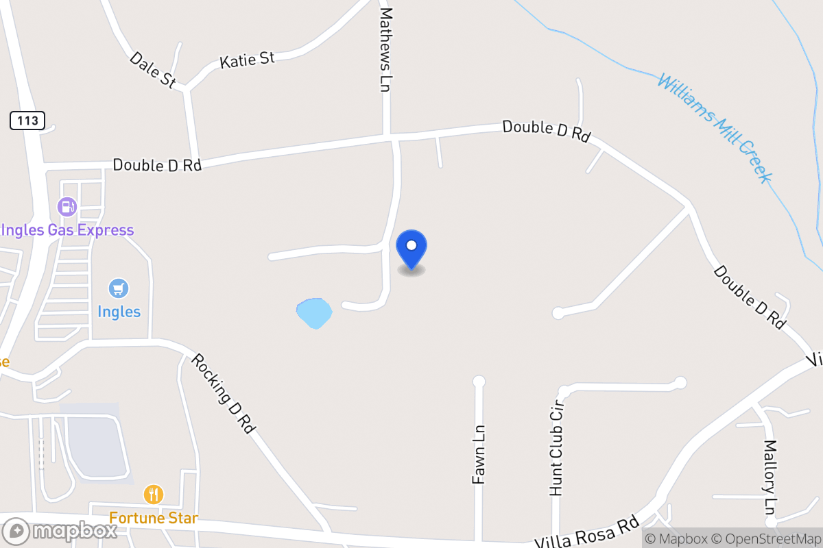 Map of 56 Oak Ridge Rd