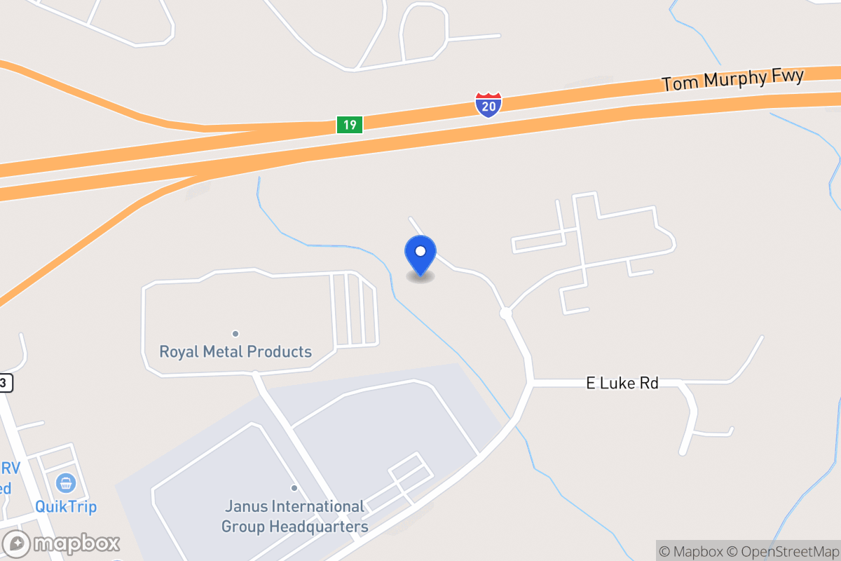 Map of Hanson Rd