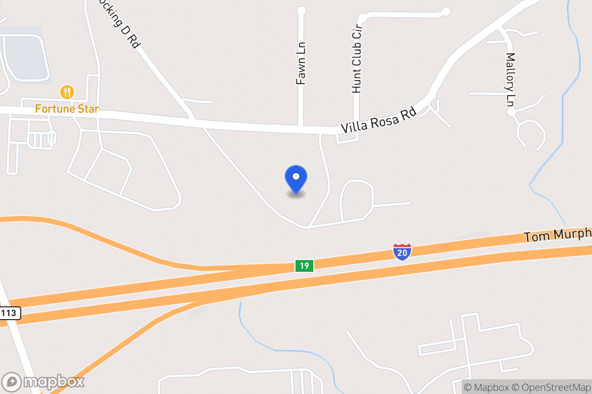 Map of 326 Rocking D Rd