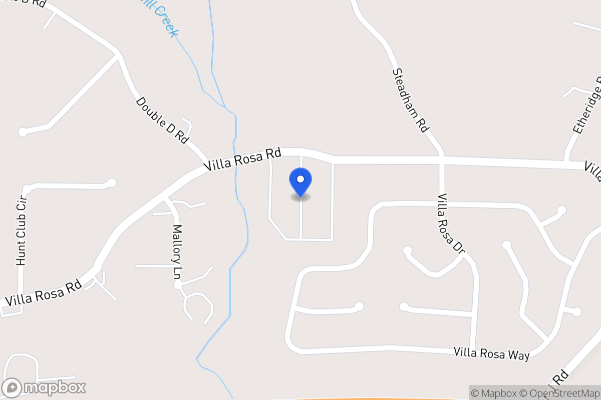 Map of 395 Villa Rosa Rd