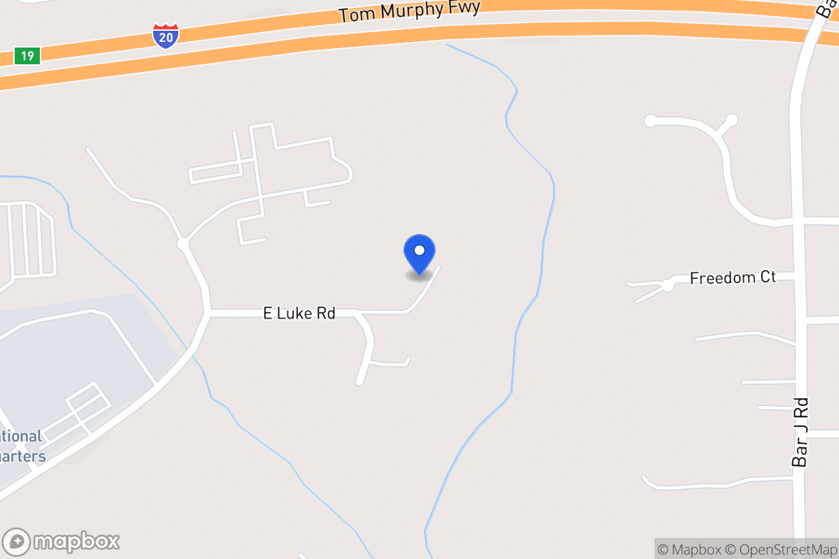Map of 260 E Luke Rd