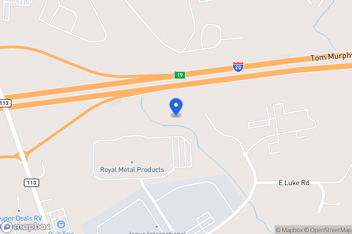 Map of E Luke Rd