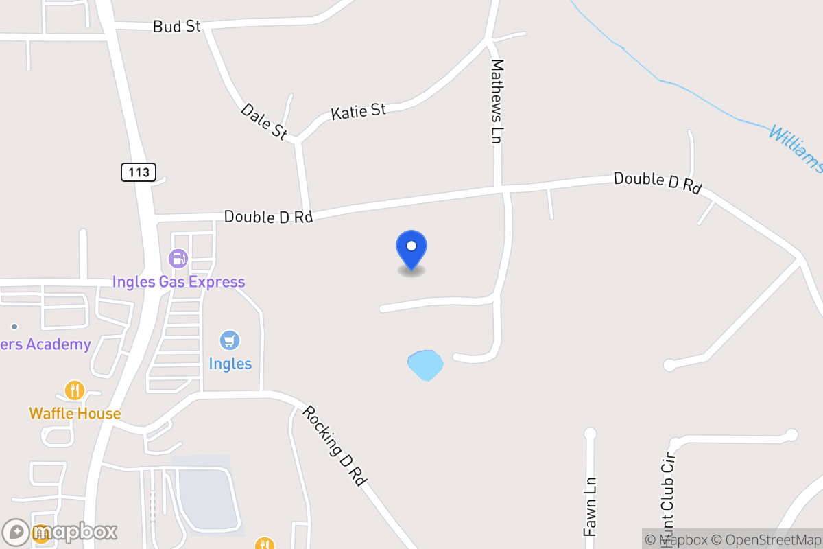 Map of 33 Hickory Trl