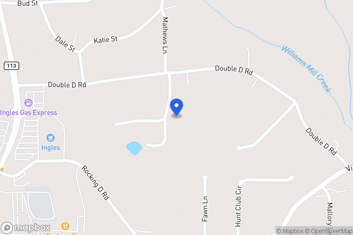 Map of 42 Oak Ridge Dr