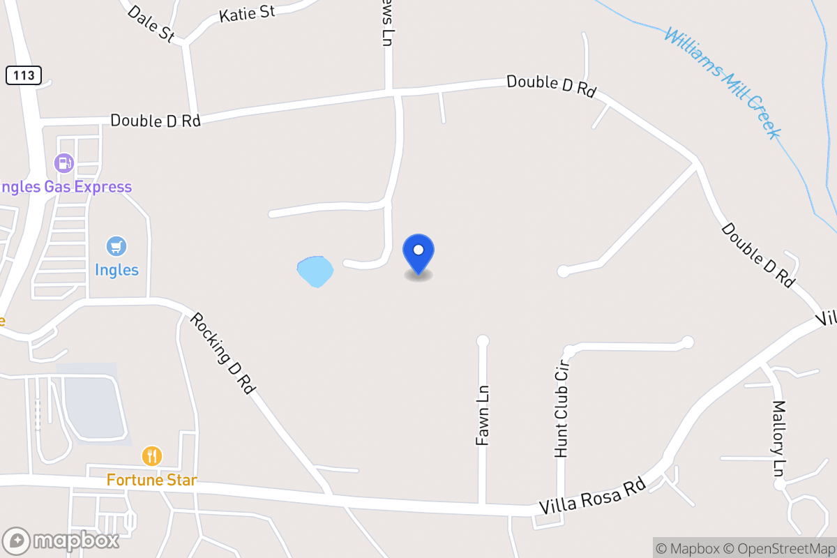 Map of 76 Oak Ridge Rd