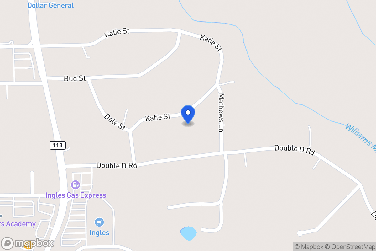 Map of 286 Katie St