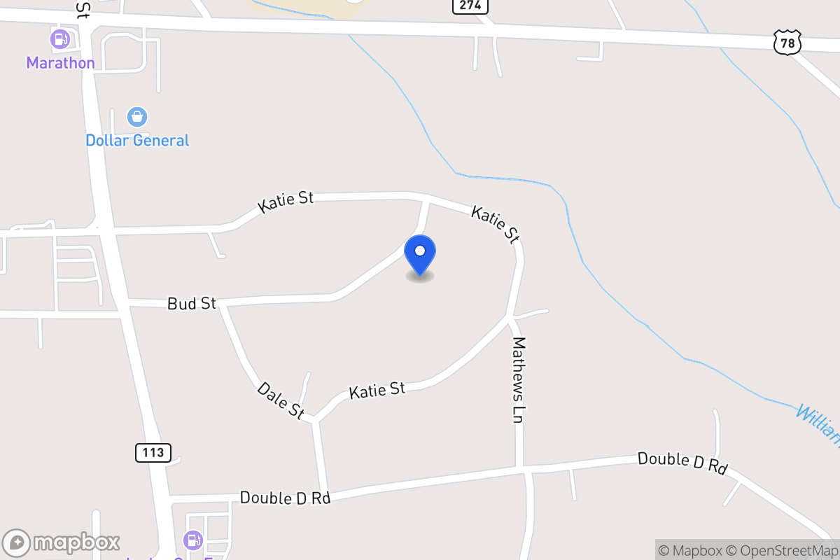 Map of 127 Bud St