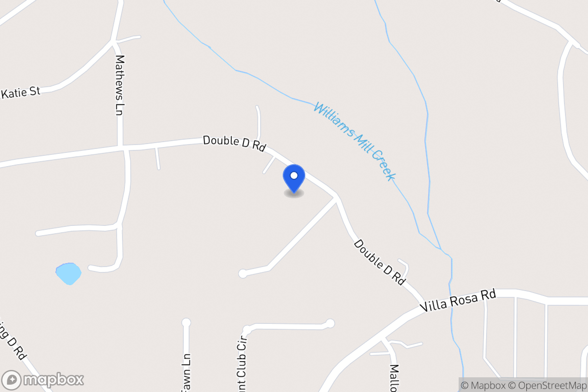 Map of 305 Double D Rd