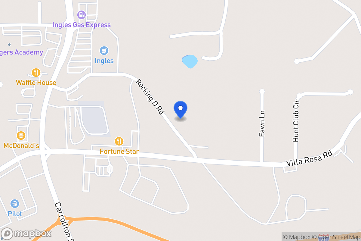 Map of 152 Rocking D Rd