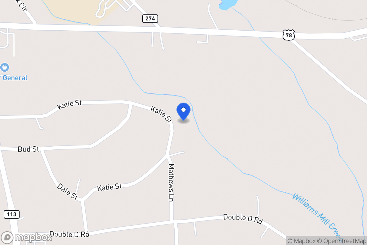 Map of 210 Katie St