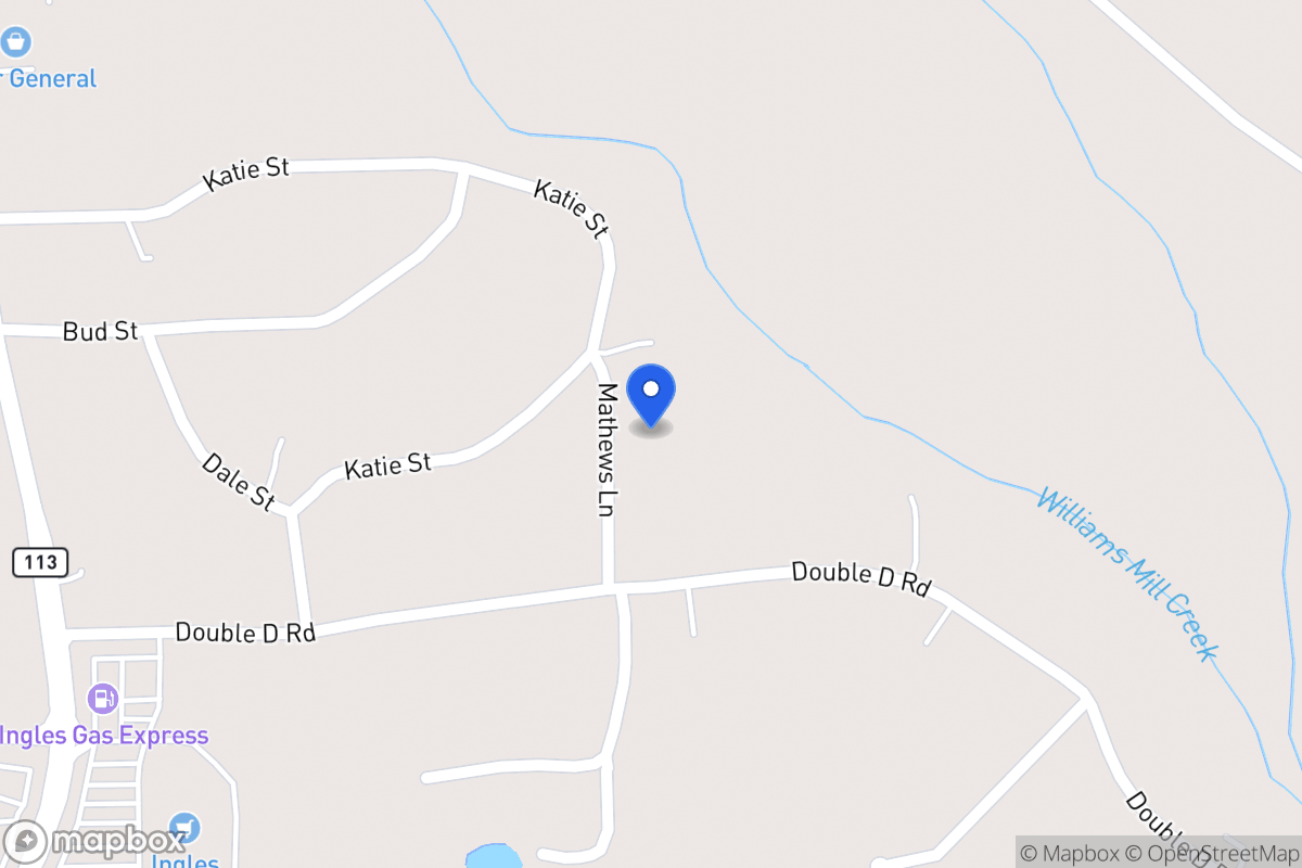 Map of 55 Matthews Ln
