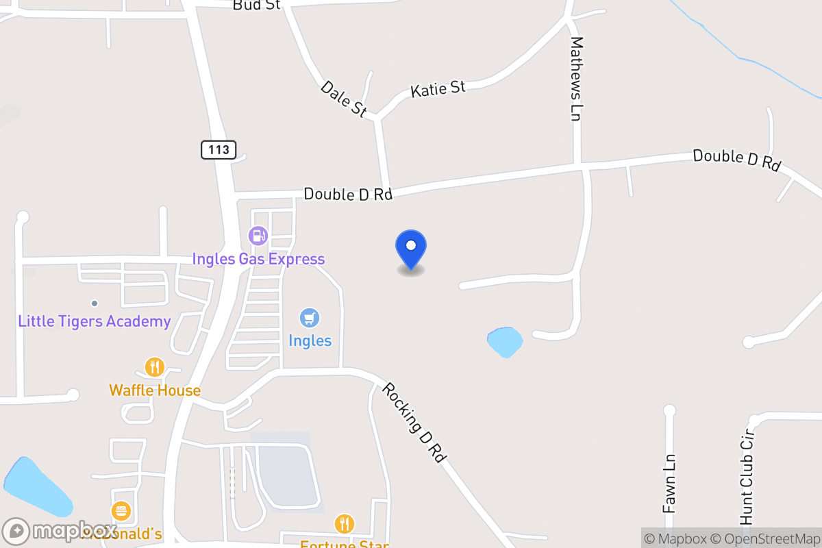 Map of 55 Hickory Trl