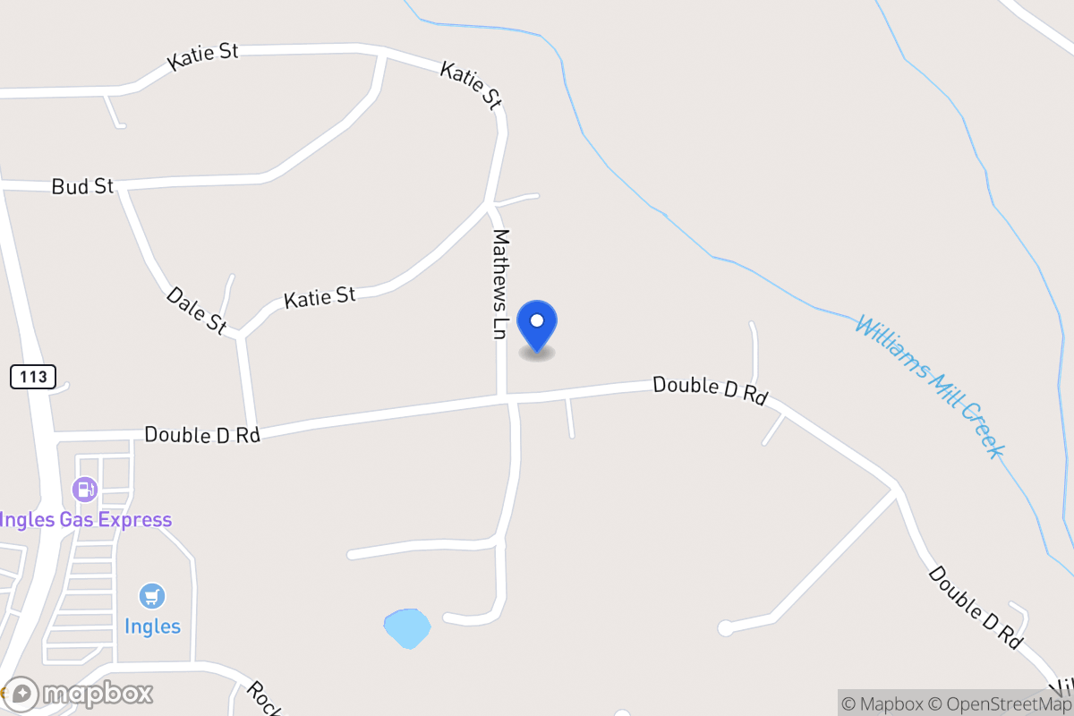 Map of 111 Matthews Ln