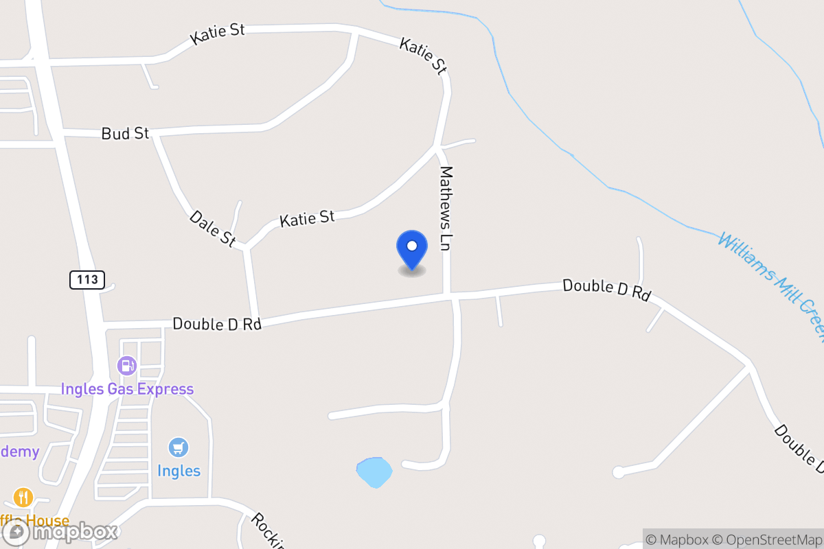 Map of 170 Double D Rd