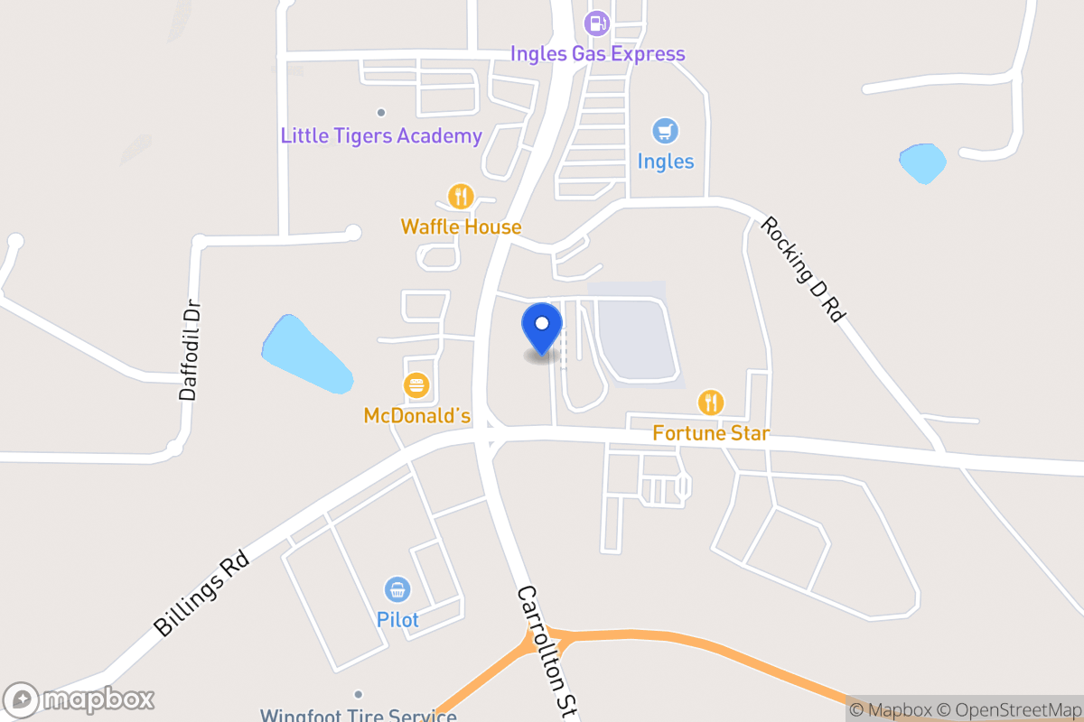 Map of 578 Carrollton St